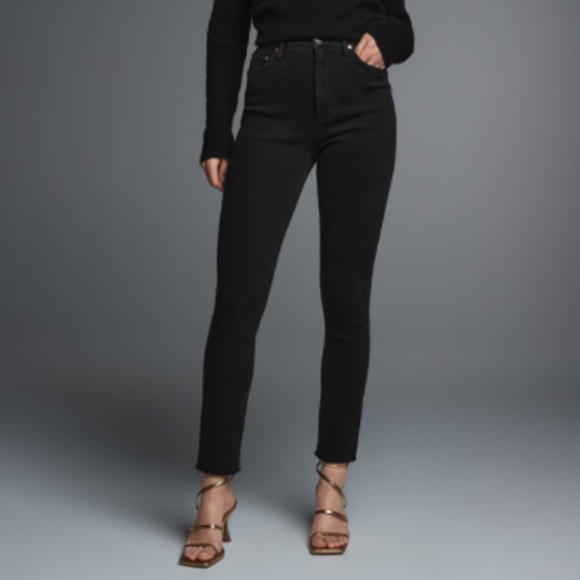 Zara ZW THE '80S SKINNY JEANS - BLACK